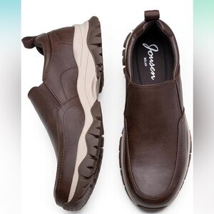 NWT in Box Jousen Loafers for Men Arch Support Comfortable Mens Slip On Shoes